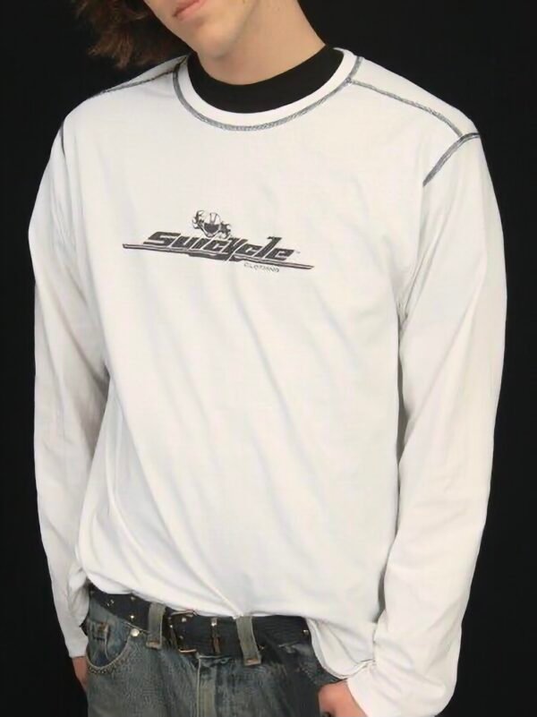 Suicycle Deep & White long sleeve t-shirt