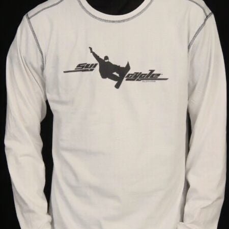 Suicycle Shred (Deep & White) long-sleeved t-shirt